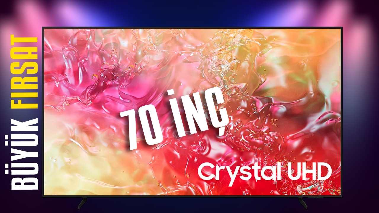 A101'den 70 inç Samsung 70DU7100 TV için kaçırılmayacak kampanya: Sadece o fiyata satışa sunulacak!