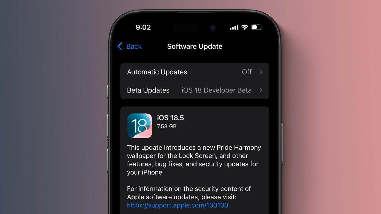 iOS 18.5 Güncellemesi