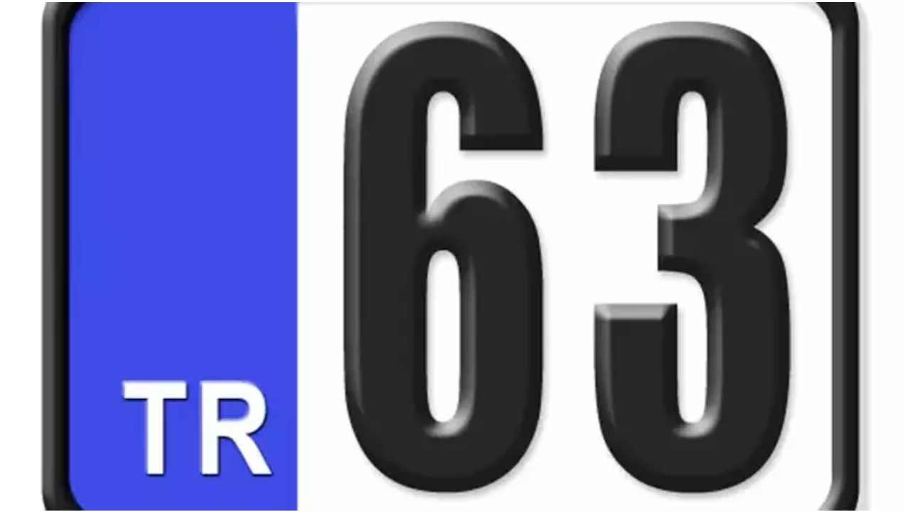 63 Nerenin Plakası? 63 Plaka Kodu Hangi Şehrimize Ait? Nerenin? İşte O İlimizin Plakası