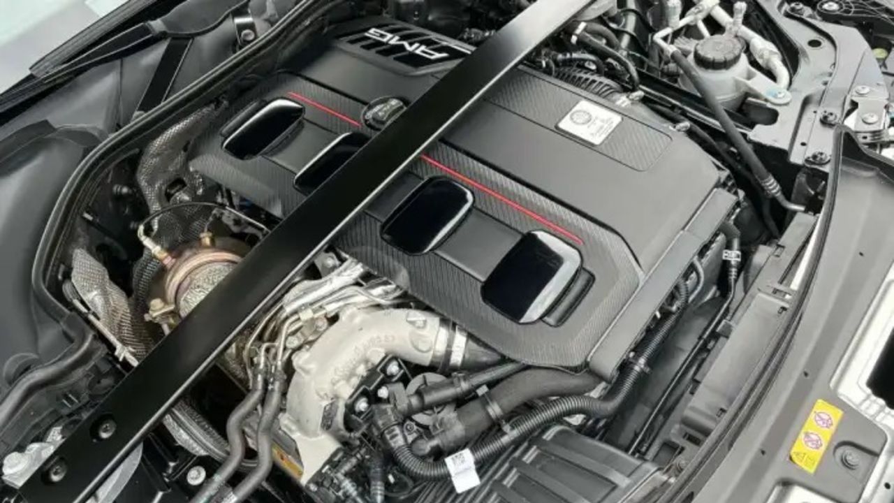 Mercedes-AMG'den V8 motor