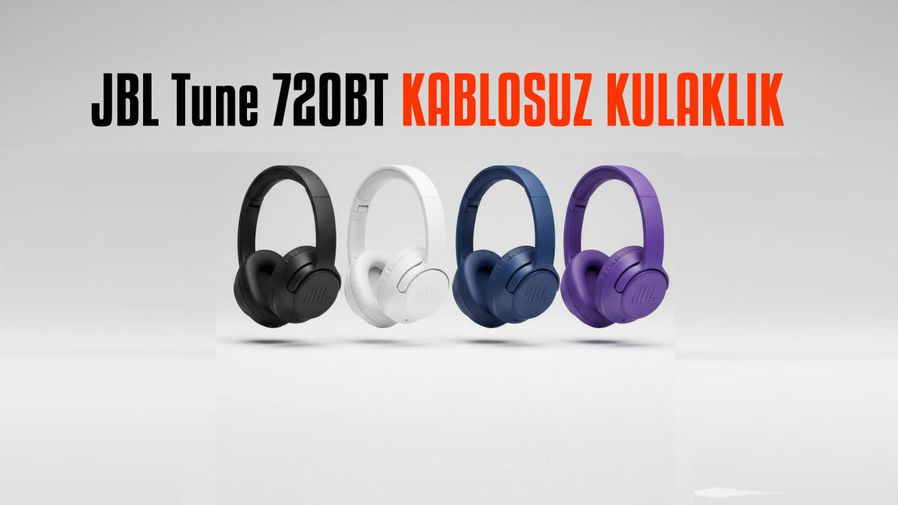 JBL Tune 720BT Kablosuz Kulaklık: Fiyatı ve Özellikleri - Müzik Tutkunları İçin Tasarlandı