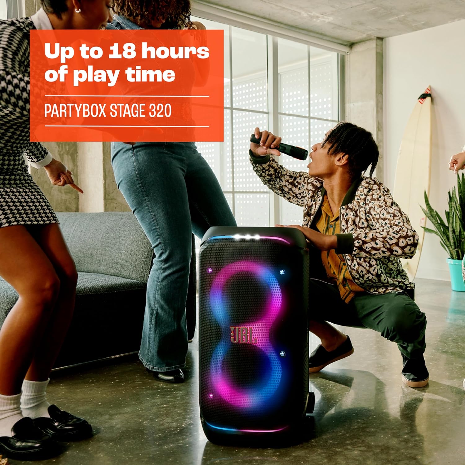 JBL PartyBox Stage 320 Müzik Sistemi