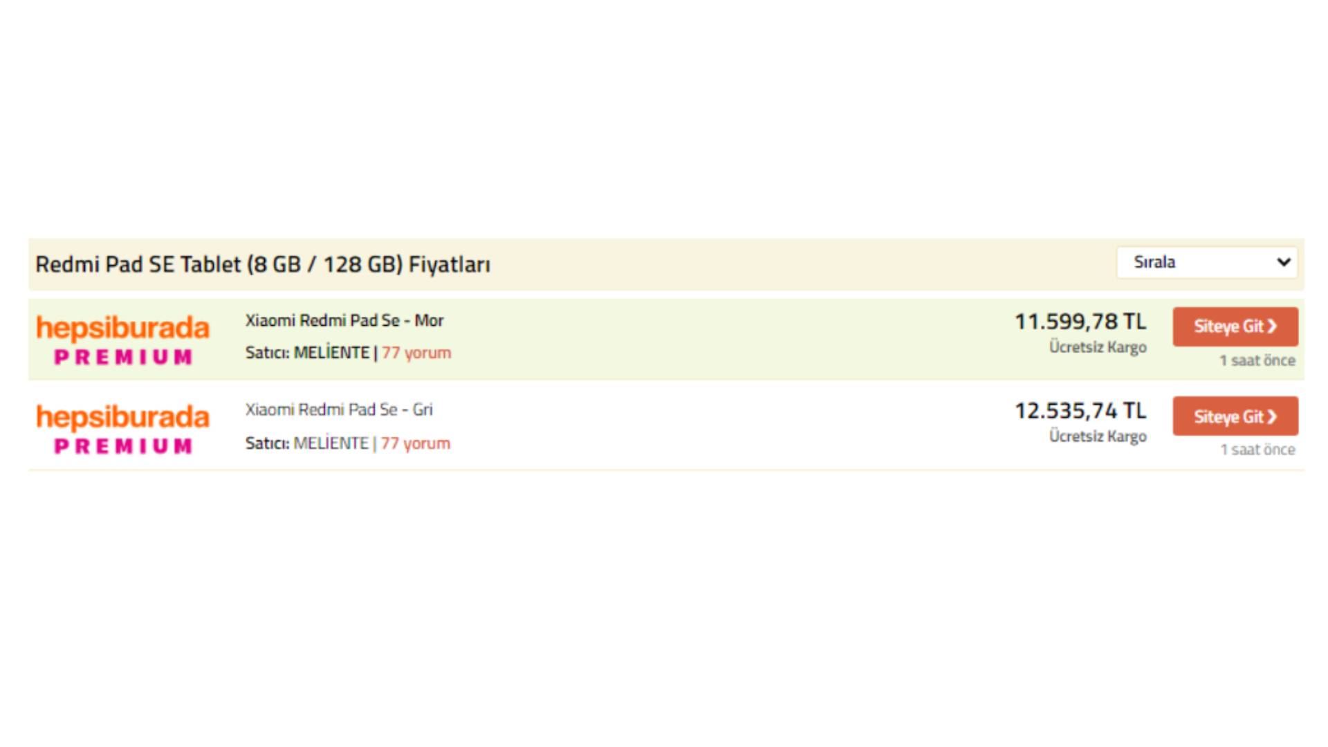 Redmi Pad SE Tablet (8 GB / 128 GB) Fiyatı